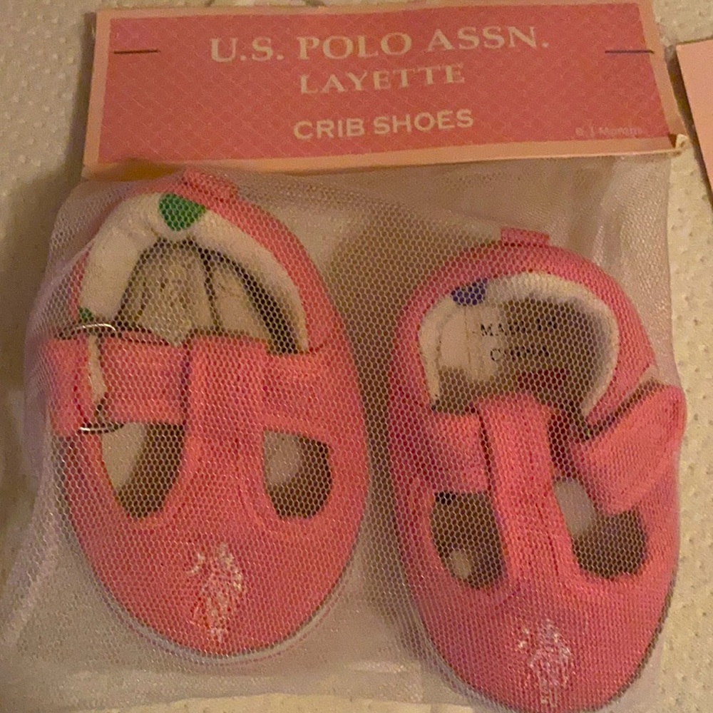 New US Polo Crib Shoes NWT